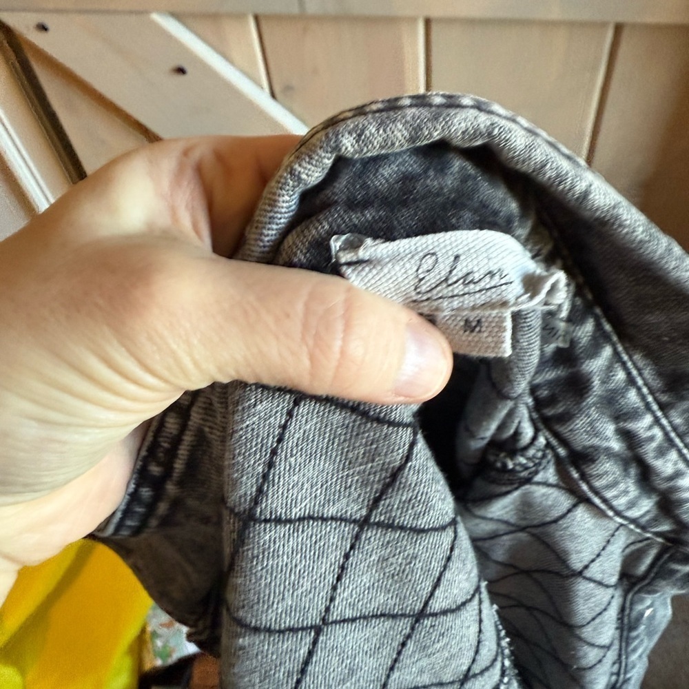 NEW Elan Washed Black Denim Shacket - Picture 4 of 7